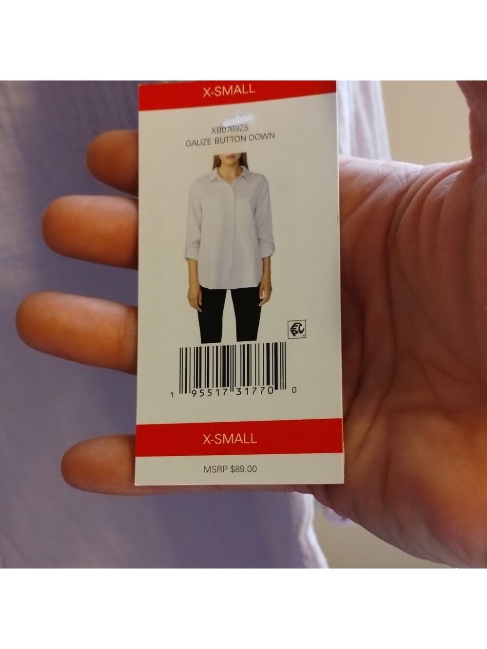 Social standard top with cuffed sleeves - Picture 3 of 3